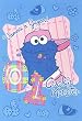 COOKIE MONSTER MINK BLANKET