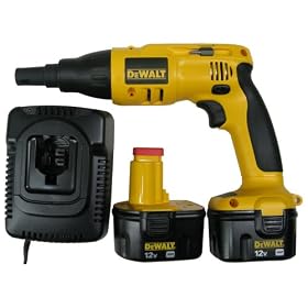 DEWALT DW979K-2 12-Volt Ni-Cad Cordless Drywall/Deck Screwdriver