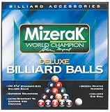 Mizerak P0512 Deluxe Billiard Ball Set