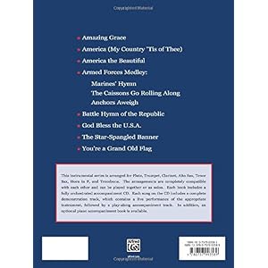 Patriotic Instrumental Solos: Trombone (Book & CD)