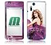 MusicSkins Xperia acro �p�t���ی�t�B���� Taylor Swift - Speak Now Xperia acro MSXACRO272
