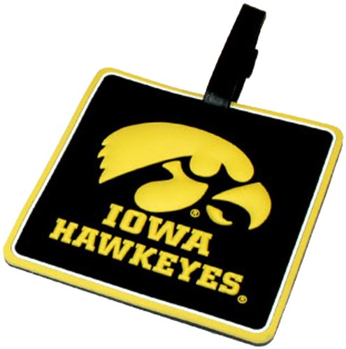 NCAA Iowa Team Golf Bag/Luggage Tag Iowa Hawkeyes PVC Bag/Luggage Tag from Team Golf
