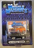 Muscle Machines '65 Chevelle Wagon Black