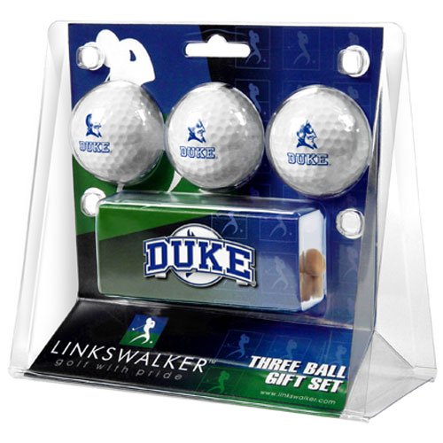 Duke Blue Devils Ncaa 3 Golf Ball Gift Pack W/ Hat Clip