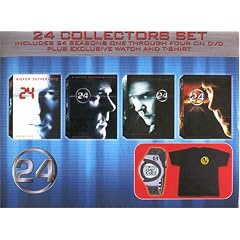 24 Limited Edition Collectors Set (Seasons 1 Through 4 Plus Exclusive Watch and T-Shirt) by 