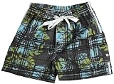 Charlie Rocket Hib Plaid Swim