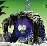 europet bernina Grotte mit Schatz – Aquarium LED-Licht-Deko