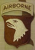 101st Airborne Division Desert Patch with Tab