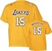 Metta World Peace adidas Gold Name and Number Los Angeles Lakers T-Shirt