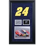 Mounted Memories Jeff Gordon Framed Photo w/ Autographed Card