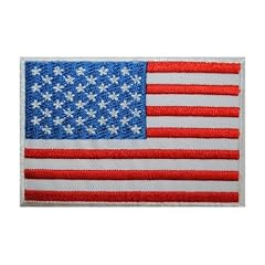 USA 8,8 cm * 5,8 cm B�gelbild Aufn�her Applikation Fahne Wappen Flagge