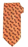 Tennessee Tie - University of Tennessee Orange Necktie with VOLS Logo