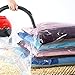 ETvalley Premium Vacuum Seal or Compression Storage Bags Assorted Sizes Pack Easy to Use Air Tight Waterproof Reusable Tear Proof Durable for Space Saving (15 PCS)