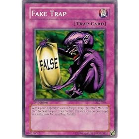 Fake Trap SDJ-049 1st Edition Yu-Gi-Oh Starter Deck Joey
