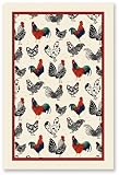 Linen Tea Towel Rooster