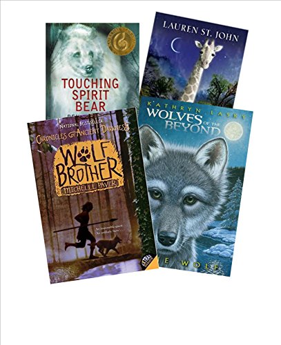 Adventure Series Mix (Grade 4 -7): Lone Wolf (Wolves of the Beyond Series Book #1); Wolf Brother; Touching Spirit Bear (An Unofficial Box Set)