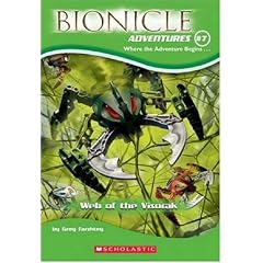 Web of the Visorak (Bionicle Adventures)