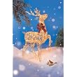 48" Lighted Standing Buck