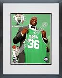 Shaquille ONeal Boston Celtics - NBA Framed and Matted Photo - 2010 Press Conference - 20x24 Photo
