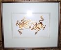 Bill Reid Copper Haida Frog Matted and Framed