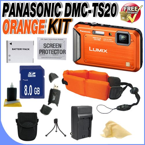 review Panasonic DMC-TS20O Bundle 9