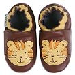 Momo Baby Soft Sole Baby Shoes - Tiger Brown