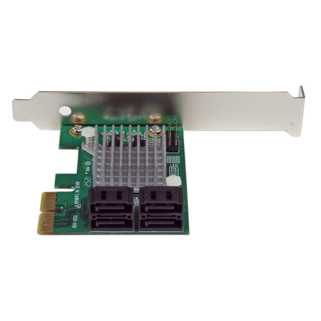 4 Port PCI Express SATA III 6Gbps RAID Controller Card PCIe SATA 3 Controller
