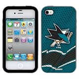 NHL San Jose Sharks - Home Jersey design on AT&T, Verizon, and Sprint iPhone 4 / 4S Guardian Case by Coveroo
