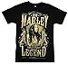 Bob Marley Rebel Music Legend Adult T-Shirt