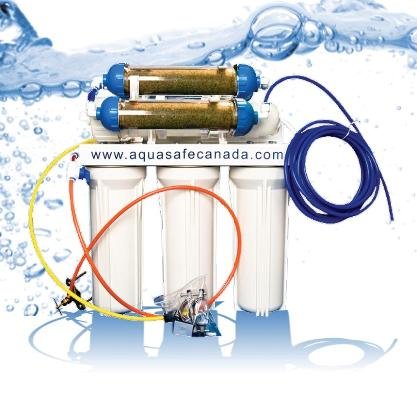 Aquasafe Aquarium II - 7 Stage RO/DI Water Filtration System (100 GPD)