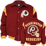 Washington Redskins Team Color Wool Varsity Jacket