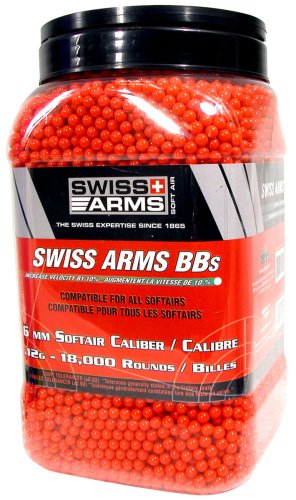 Swiss Arms 18,000 Count Jar BBs red 0,12GR