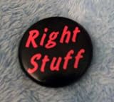 Vintage 1 Inch New Kids On The Block Right Stuff Button NKOTB Pin