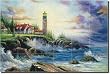 "Coastal Light" Glass Tile Wall Floor Mural 24" x 36" Kitchen Shower Backsplash