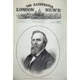 1877 Rutherford Hayes Republican Candidate America Man