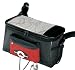 Sports : amaro 7009 Fahrrad-Lenkertasche, schwarz/rot, ca. 28,5 x 17,0 x 15,0 cm