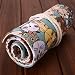 36 Holes Canvas Wrap Roll-up Pencil Case Pen Bag Brush Storage Pouch Pet Cat RS.475.00
