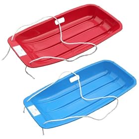 2 x Sledge for Adults/Childs - Perfect for Snow + Water *TWO SLEDGES* Winter Fun