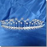 Bridal Wedding Tiara Crown With Square Crystals 42355