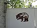 Bear Mountain Scene Metal Wall Art Home Decor - Antique Copper Color
