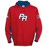 Puerto Rico 2009 World Baseball Classic The V Hooded Fleece by Majestic Athletic