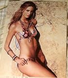 Julie Henderson Signed Autograph Si Swimsuit 2012 Hot Bikini Body 8x10 Photo Coa - Autographed UFC Photos