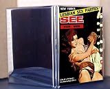 See For Men Magazine Lesbian Sex Parties Vintage Pulp Magazine Cover Retro Art Metal Cigarette Case ID Holder Wallet