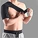 Ueasy Light Weight Adjustable Gym Sports Single Shoulder Brace Support Strap Wrap Belt Band Pad for Men and Women (Right Shoulder Support) (Right Shoulder)