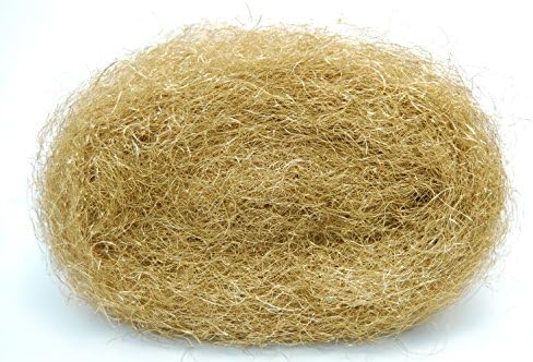 Brass Wool- Skein, Pad, Wad - 100 Gr. Oil Free Rust Free Marine Grade Finishing Polishing Grade (Fine Grade)