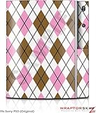 Sony PS3 Skin Argyle Pink and Brown