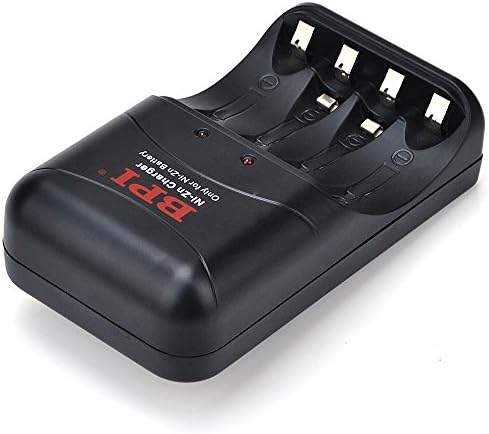 BPI Fast Charger with 12 packs AA 1.6v 2500mWH High Voltage Rechargeable Batteries