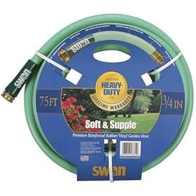 Swan Soft And Supple SNSS34050 3 4-Inch x 50-Foot Green Garden Hose by Colorite