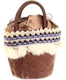 [カシュカシュ] cachecache 編み込みニット×ラビットバッグ ニット