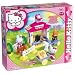 BIG 57012 - Play-BIG-Bloxx Ponyhof Hello-Kitty inkl. Hello Kitty Spielfiguren